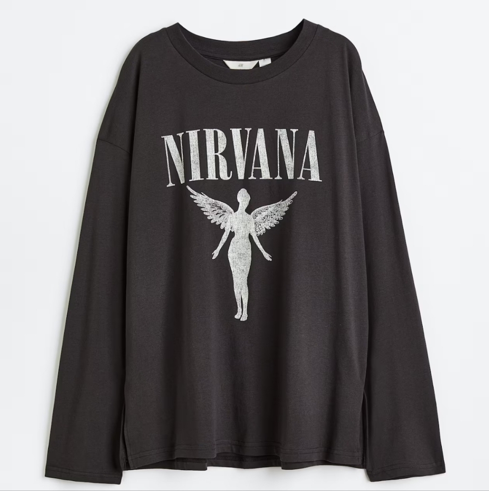 H&M Nirvana Long Sleeve